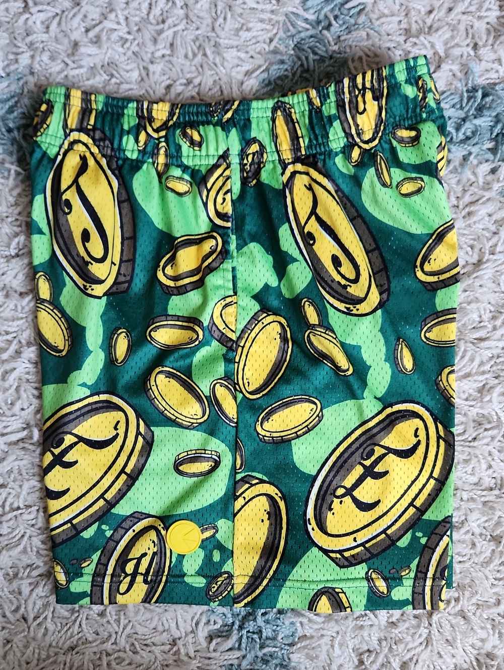 Ethika Shamrock Streets Basketball Shorts NWOT